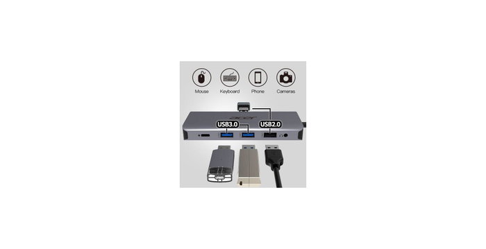 Acer 12-en-1 Type-C Docking Station DSCAB