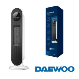 DAEWOO Radiateur céramique de type tour PTC 2000W avec télécommande