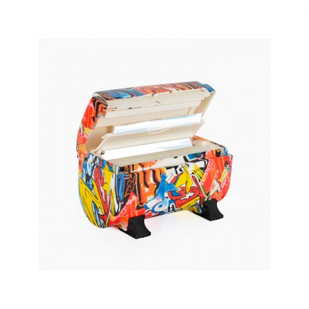 Bifull Estuche cortador de papel de aluminio Graffiti Bifull Estuche cortador de papel de aluminio Graffiti
