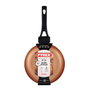 Pyrex Poêle Action Aluminium Pressé Antiadhérente Cuivre 24 cm Sans PFOA Compatible Induction Vitrocéramique Gaz Électrique