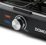 Domo DO9262G Appareil à Raclette Multifonction 8 Personnes avec Pierre Naturelle et Plaque Gril Antiadhésive - 1400 W