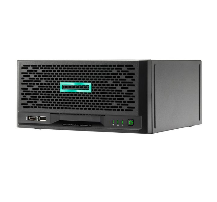 Hewlett Packard Enterprise HPE ProLiant MicroServer Gen10 Plus v2 - Serveur d'entreprise compact avec processeur Intel Pentium G6405 4.1 GHz, 16 GB RAM DDR4, 4 baies LFF Hewlett Packard Enterprise HPE ProLiant MicroServer Gen10 Plus v2 - Serveur d'entreprise compact avec processeur Intel Pentium G6405 4.1 GHz, 16 GB RAM DDR4, 4 baies LFF