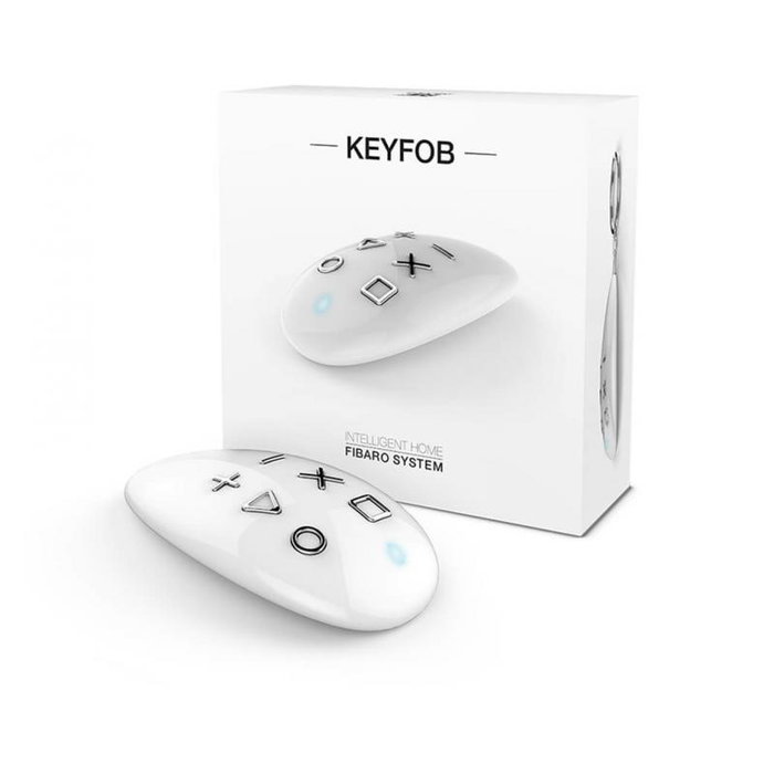 Fibaro KeyFob FGKF-601 - Télécommande Zigbee pour maison intelligente Fibaro KeyFob FGKF-601 - Télécommande Zigbee pour maison intelligente