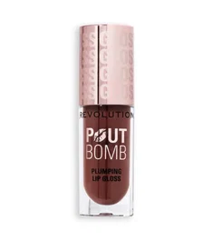 Makeup Revolution Pout Bomb Gloss à lèvres Gonflage Espresso Cool