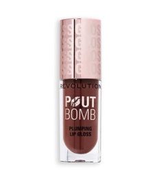 Makeup Revolution Pout Bomb Gloss à lèvres Gonflage Espresso Cool
