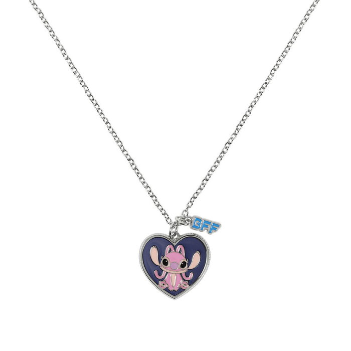 PEERS HARDY Set de 2 Colgantes Angel & Stitch Disney en forme de cœur PEERS HARDY Set de 2 Colgantes Angel & Stitch Disney en forme de cœur