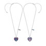 PEERS HARDY Set de 2 Colgantes Angel & Stitch Disney en forme de cœur