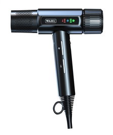 Wahl 4321-0470 Vanquish - Sèche-cheveux professionnel avec moteur numérique haute vitesse, silencieux, léger et 3 accessoires magnétiques