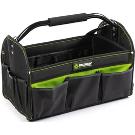Fieldmann Sac à outils FDN 4020, 41 x 23 x 27 cm, poignée ergonomique et fond renforcé, idéal pour tous projets