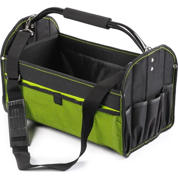 Fieldmann Sac à outils FDN 4020, 41 x 23 x 27 cm, poignée ergonomique et fond renforcé, idéal pour tous projets