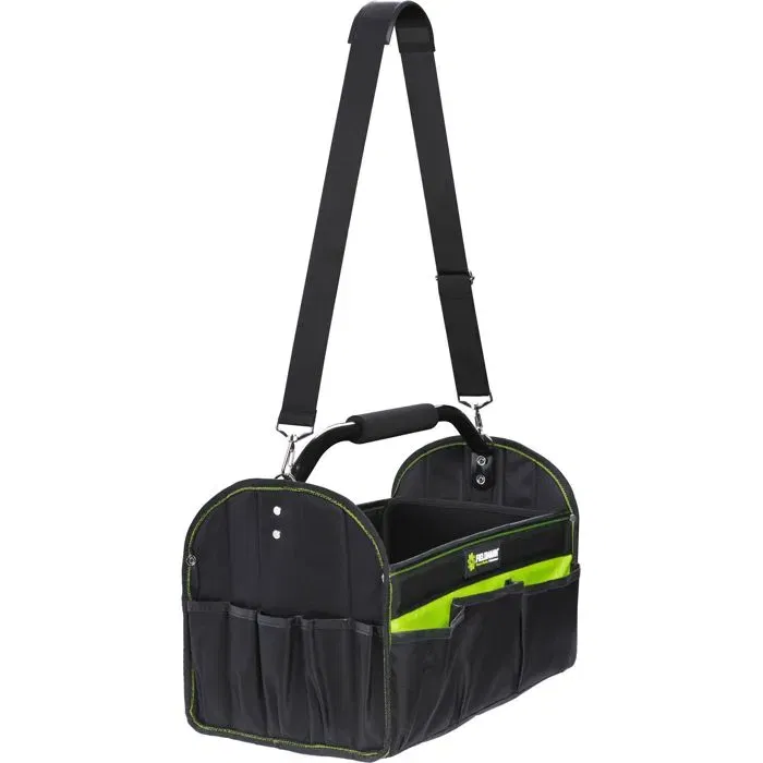 Fieldmann Sac à outils FDN 4020, 41 x 23 x 27 cm, poignée ergonomique et fond renforcé, idéal pour tous projets