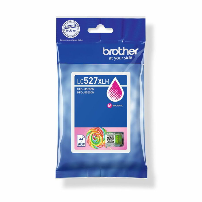 Brother LC-527XLM Cartouche d'encre Magenta XL Haute capacité pour imprimante multifonction