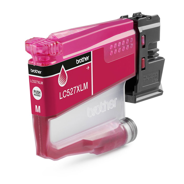 Brother LC-527XLM Cartouche d'encre Magenta XL Haute capacité pour imprimante multifonction