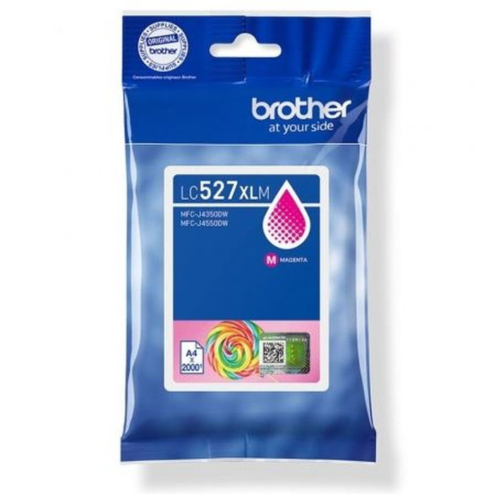 Brother LC-527XLM Cartouche d'encre Magenta XL Haute capacité pour imprimante multifonction