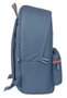 El Ganso Basics, Mochila double pour ordinateur portable 15,6 pouces avec port USB, couleur bleue, dimensions 31x44x18 cm