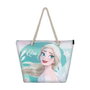Karactermania Sac de Plage Summer Frozen 2 Disney - 37 x 52 x 17 cm - à un Compartiment avec Fermeture Éclair et Deux Poignées