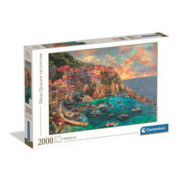 Clementoni Puzzle 2000 pièces Painted Manarola