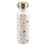 ERIK Gourde en acier inoxidable avec motif Snoopy Peanuts, 500 ml, isolante, à fermeture étanche