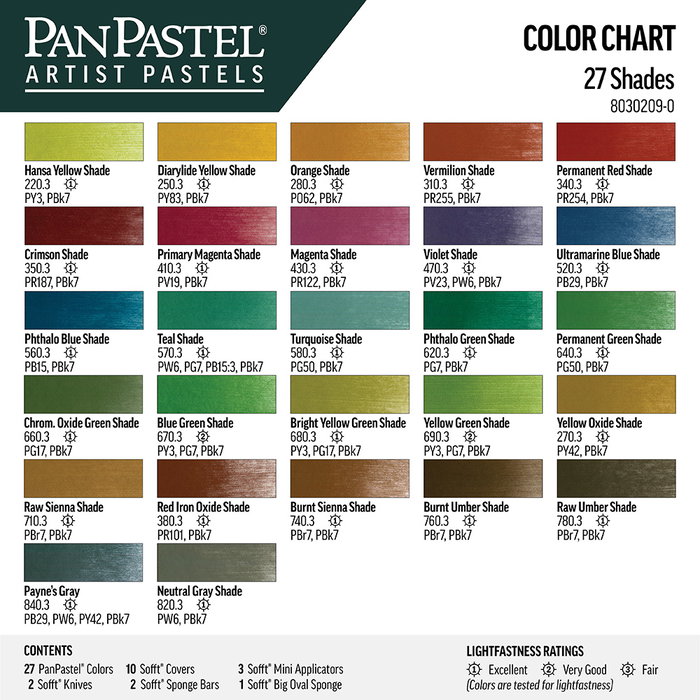 Panpastel Set de 27 Tonos Panpastel Set de 27 Tonos