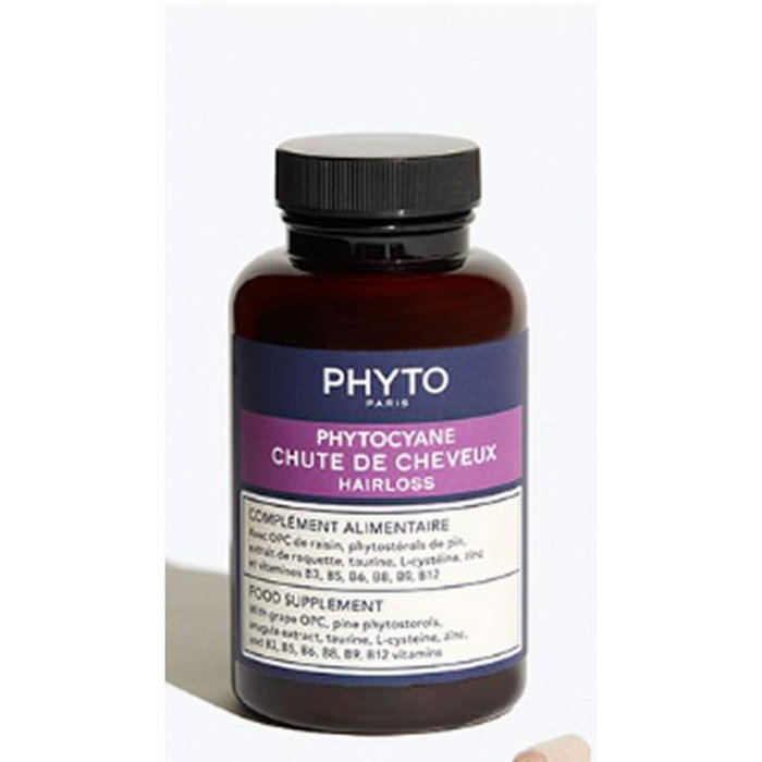 Phyto PHYTOCYANE Complément alimentaire anti-chute de cheveux 84 gélules Phyto PHYTOCYANE Complément alimentaire anti-chute de cheveux 84 gélules