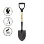 WOLFPACK LINEA PROFESIONAL Petite Pelle avec Manche en Bois et Anille, 75 cm