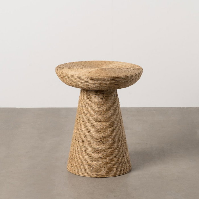 Table d'appoint RATÁN Beige 49 x 49 x 58 cm