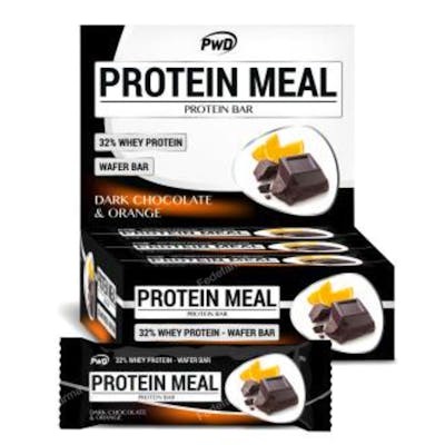 PWD NUTRITION PROTEIN MEAL Barres chocolat noir-orange PWD NUTRITION PROTEIN MEAL Barres chocolat noir-orange