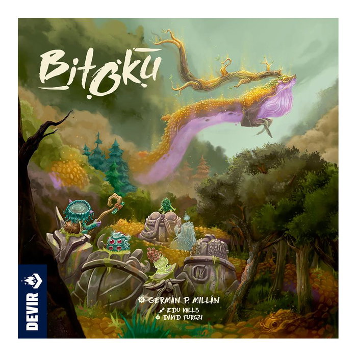 Devir Bitoku Jeu de Société - Eurogame Stratégique pour 1 à 4 Joueurs, 120 minutes, à partir de 14 ans