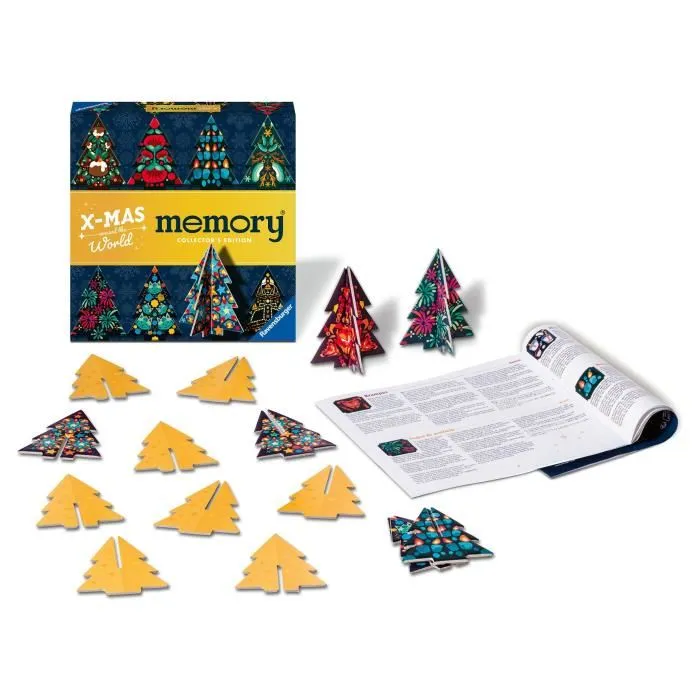 Ravensburger Collectors' memory Noël - Jeu éducatif d'observation, association et mémorisation pour enfants à partir de 6 ans