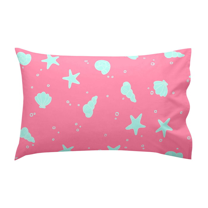 Parure de couette HappyFriday Mr Fox Happy mermaid Multicouleur Lit de bébé 2 Pièces