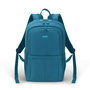 Dicota Sac à dos pour ordinateur portable 13-15.6", 19.5 L, 600D PET recyclé, hydrofuge, avec compartiment verrouillable pour tablette jusqu'à 10.5", bleu