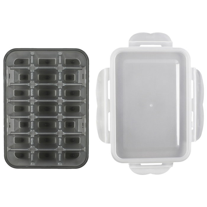 Cook Concept Moule 21 Glaçons avec Couvercle