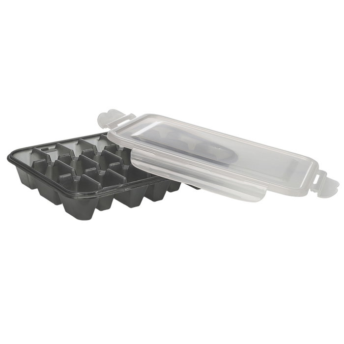 Cook Concept Moule 21 Glaçons avec Couvercle