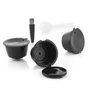 InnovaGoods Jeu de 3 Capsules à Café Réutilisables Redol