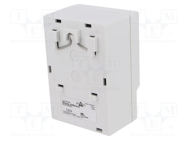 STEGO Prise simple 120V AC 15A pour rail DIN