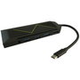 LC-Power LC-HUB-C-MULTI-6-RGB Hub USB-C Noir