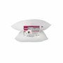 Abeil Lot de 2 Oreillers Douceur Blanc 60 x 60 cm