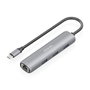 Hub USB Aisens ASUC-4P038-GR Gris