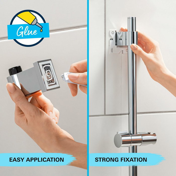 Grohe Vitalio Comfort 110 Ensemble de douche 2 jets avec barre 60 cm et flexible 1,75 m