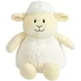Jemini - Peluche bouillotte Mouton à chauffer au micro-ondes avec micro perles d'argile - Environ 19 cm