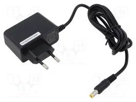QOLTEC Alimentation à impulsions 5V DC 10W noir