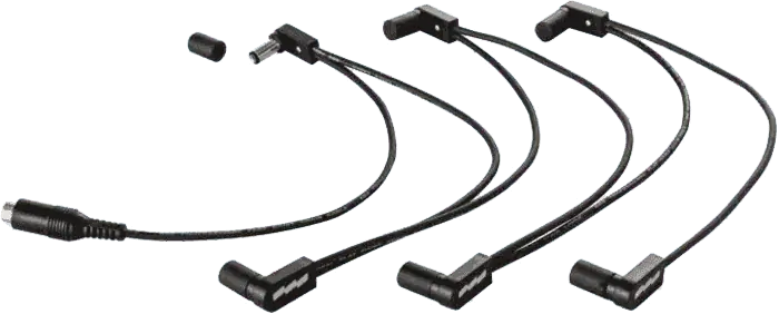 EBS Câble d'alimentation Split 6 lignes - Connecteurs plats DC pour alimentation multiple
