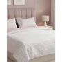 Parure de lit King Size Rose 100% coton renforcé, 1 housse de couette 240 x 220 cm + 2 taies d'oreiller 60 x 60 cm
