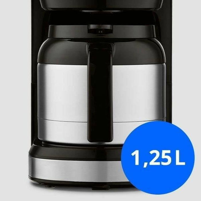 Medion Cafetière Filtre Digitale Isotherme Silver 900W 1,2L Medion Cafetière Filtre Digitale Isotherme Silver 900W 1,2L