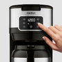 Medion Cafetière Filtre Digitale Isotherme Silver 900W 1,2L