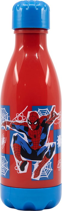 Licensing CZ11270 Bouteille Spiderman 560 mL, Plastique Alimentaire, 3+ ans