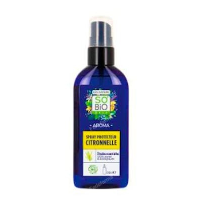 SO´BIO ETIC Spray Protecteur Citronnelle 100 ml SO´BIO ETIC Spray Protecteur Citronnelle 100 ml