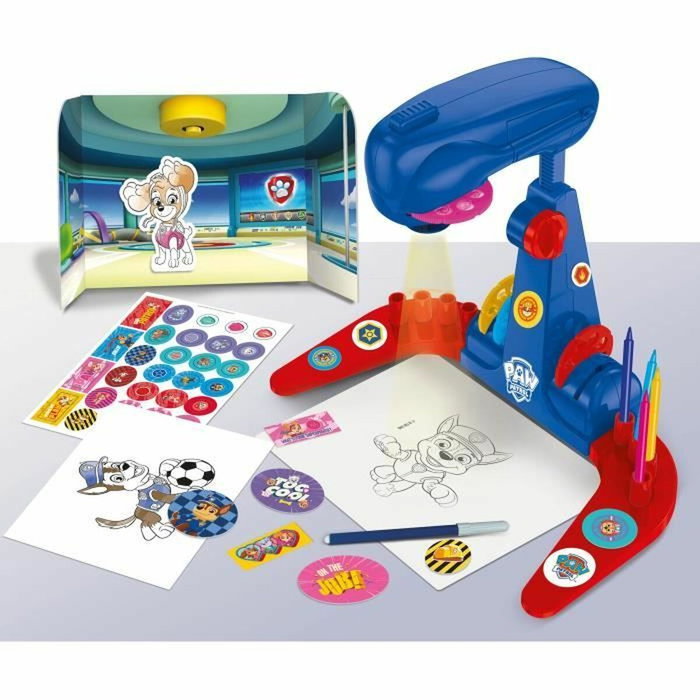 Lisciani Giochi Projecteur de dessins Pat' Patrouille avec accessoires