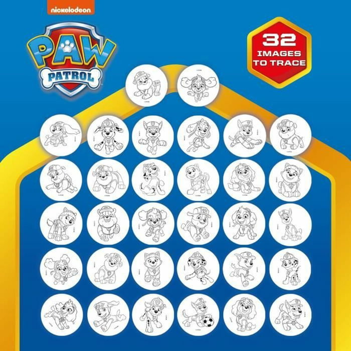 Lisciani Giochi Projecteur de dessins Pat' Patrouille avec accessoires