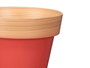 Ibergarden Pot de fleurs 20 cm assortis bicolore plastique (Set de 24)